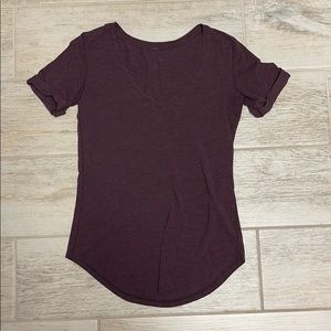Purple lululemon shirt